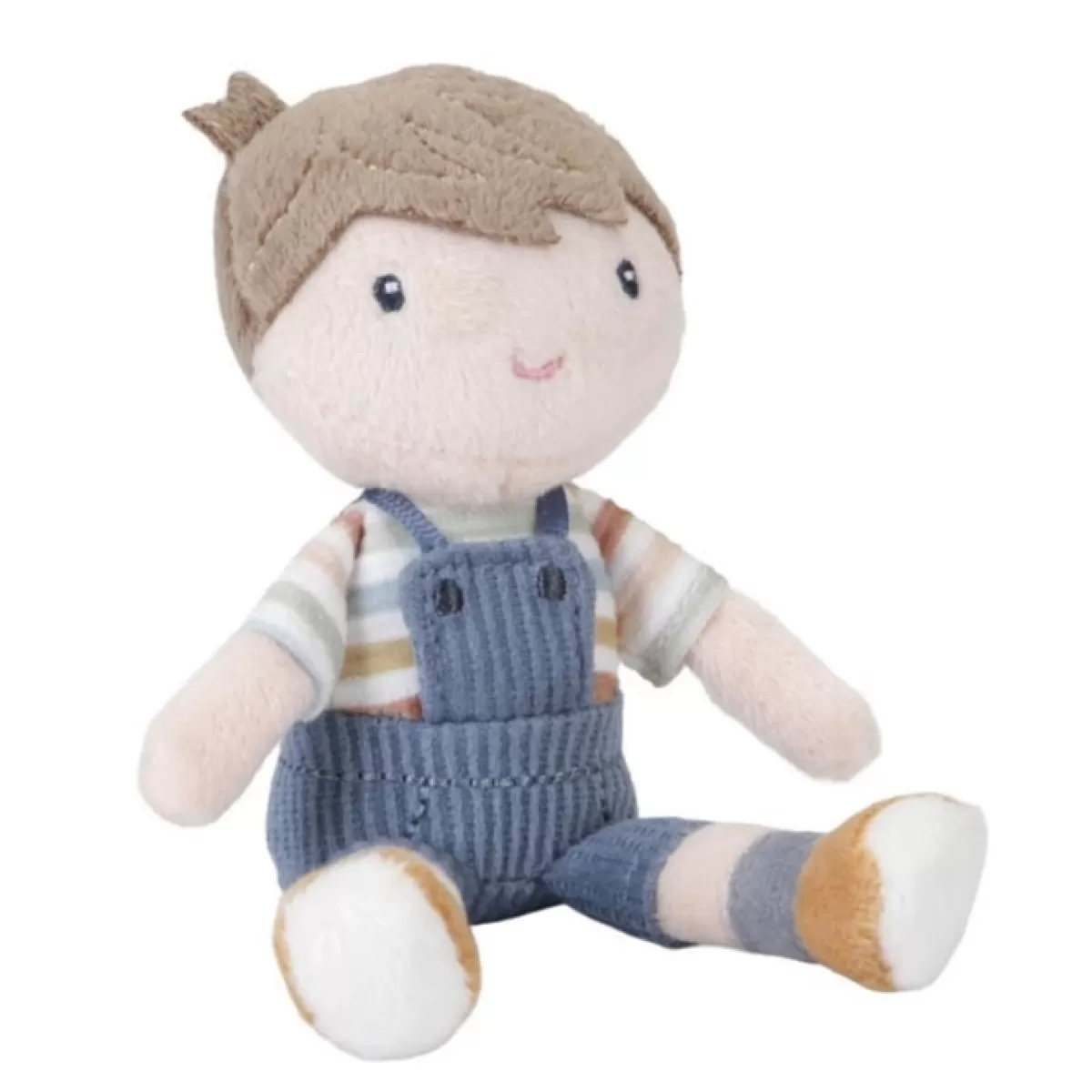 Knuffels-Little Dutch Knuffelpopje Jim (10Cm)