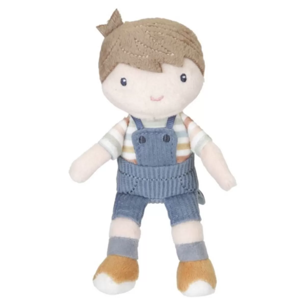 Knuffels-Little Dutch Knuffelpopje Jim (10Cm)