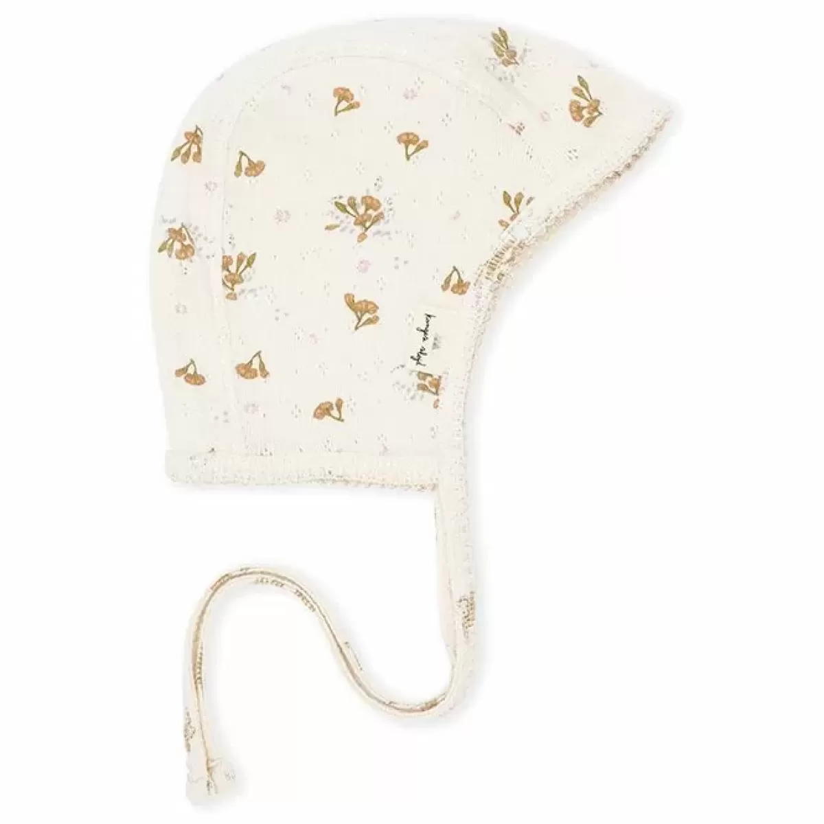 Mutsen-Konges Slojd Babymuts Pluie De Fleur Yellow