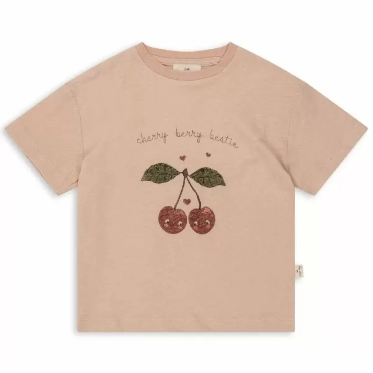 T-Shirts-Konges Slojd Era T-Shirt In Cameo Rose | Schattig Meisjesshirt