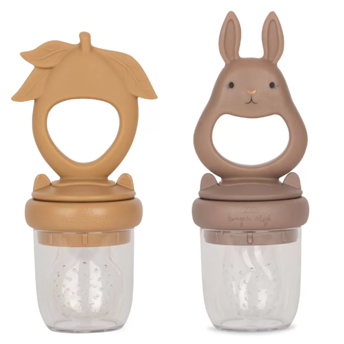 Kinderbestek-Konges Slojd Fruitspenen Bunny & Lemon Hortesia (2St)