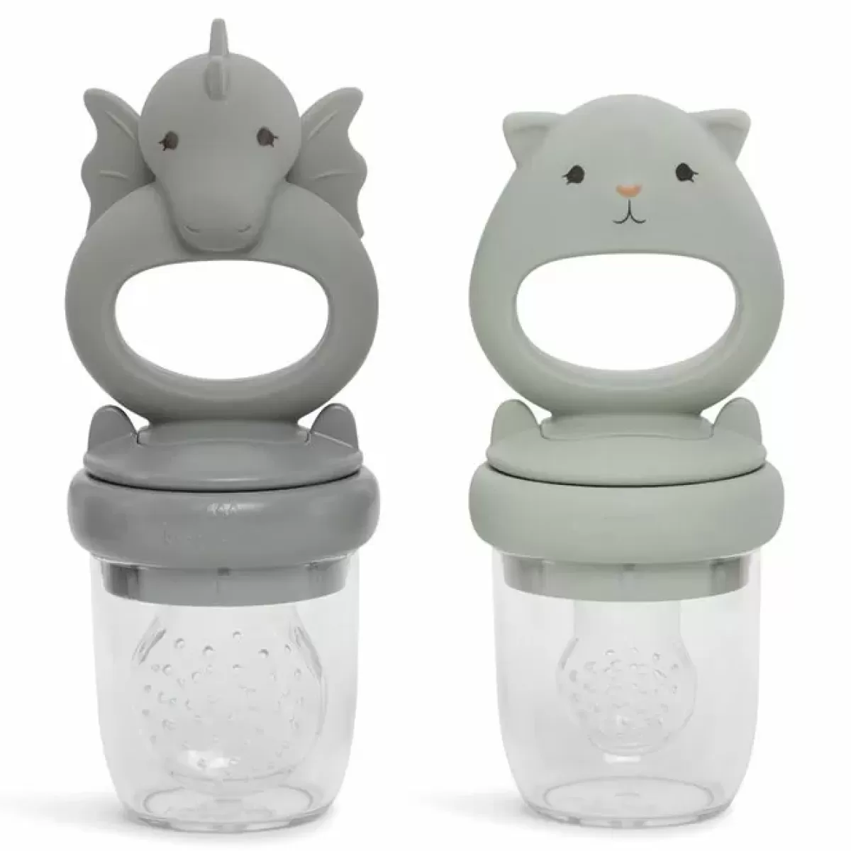 Kinderbestek-Konges Slojd Fruitspenen Dragon Whale/L'Eau (2St)