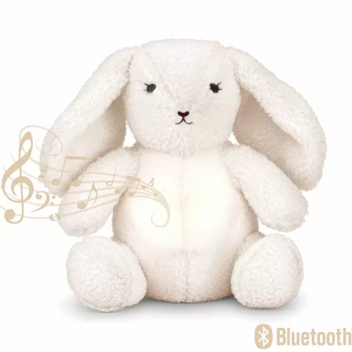 Nachtlampjes-Konges Slojd Knuffel Met Licht En Geluid Bunny Off-White