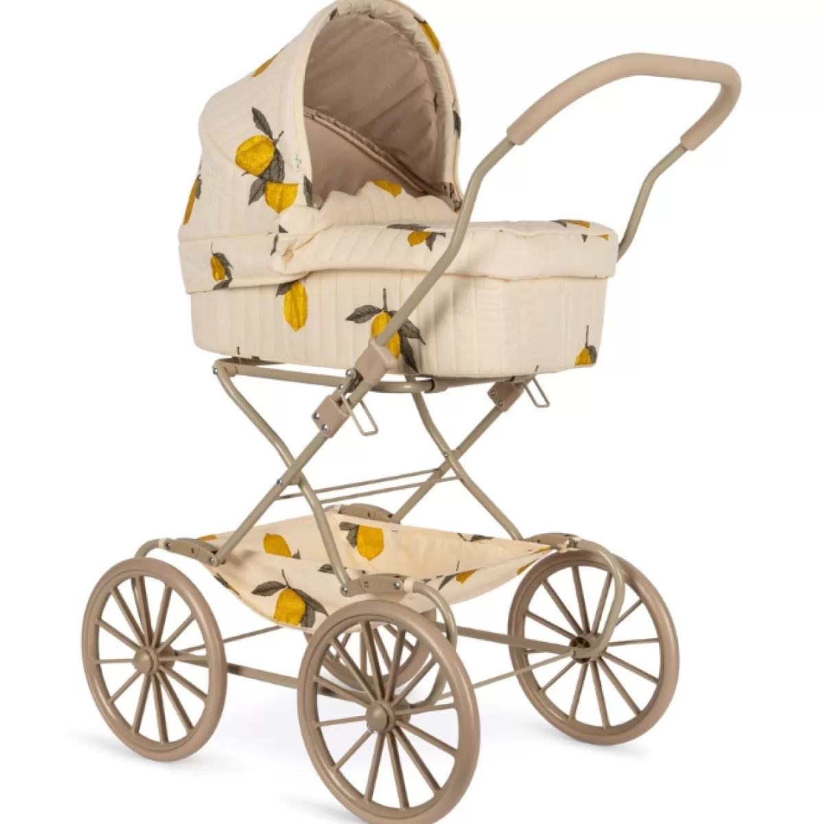 Poppen & Accessoires-Konges Slojd Poppenwagen Glitter Mon Grand Citron