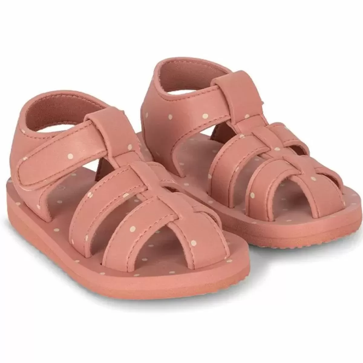 Zomer Musthaves-Konges Slojd Sandalen Sable Mahogany Dot