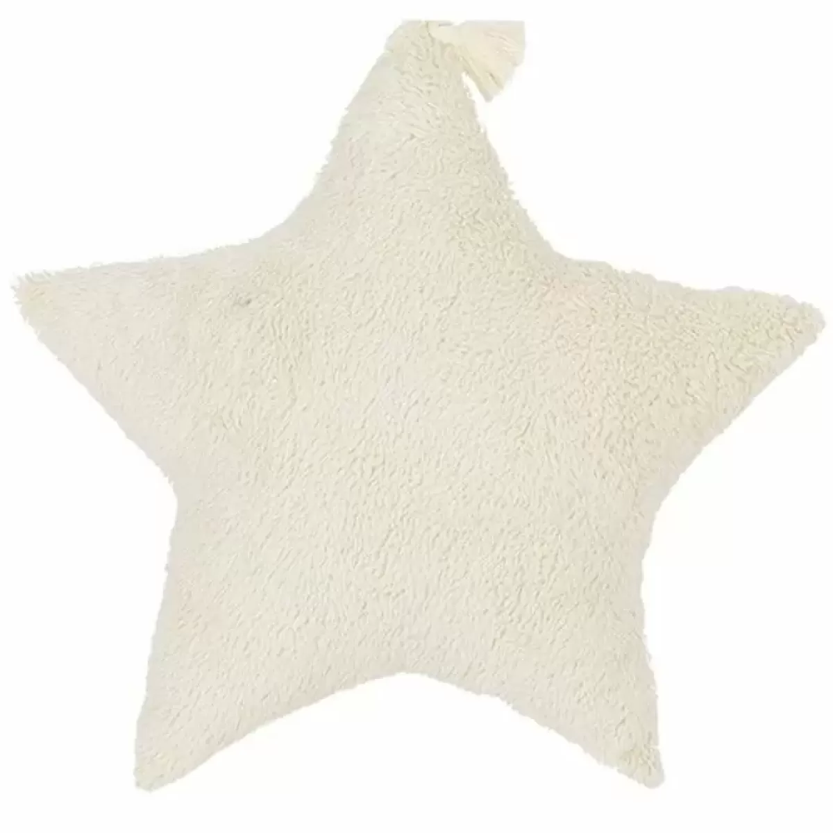 Kussens-Cotton & Sweets Kussen Sheepskin Star Vanilla Cotton & Sweets