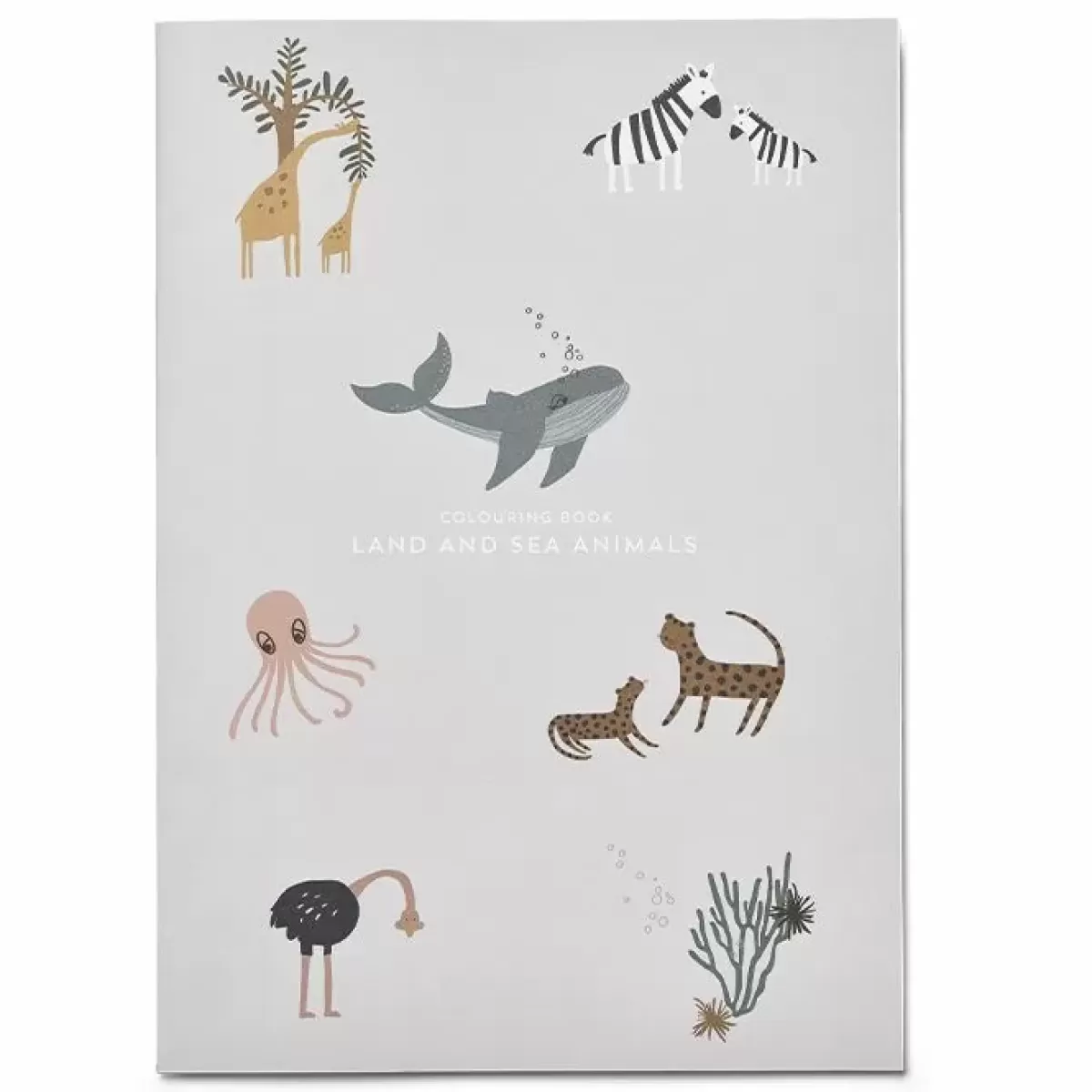 Tekenen En Knutselen-Liewood Kleurboek Odell Sea Creature / All Together Mix