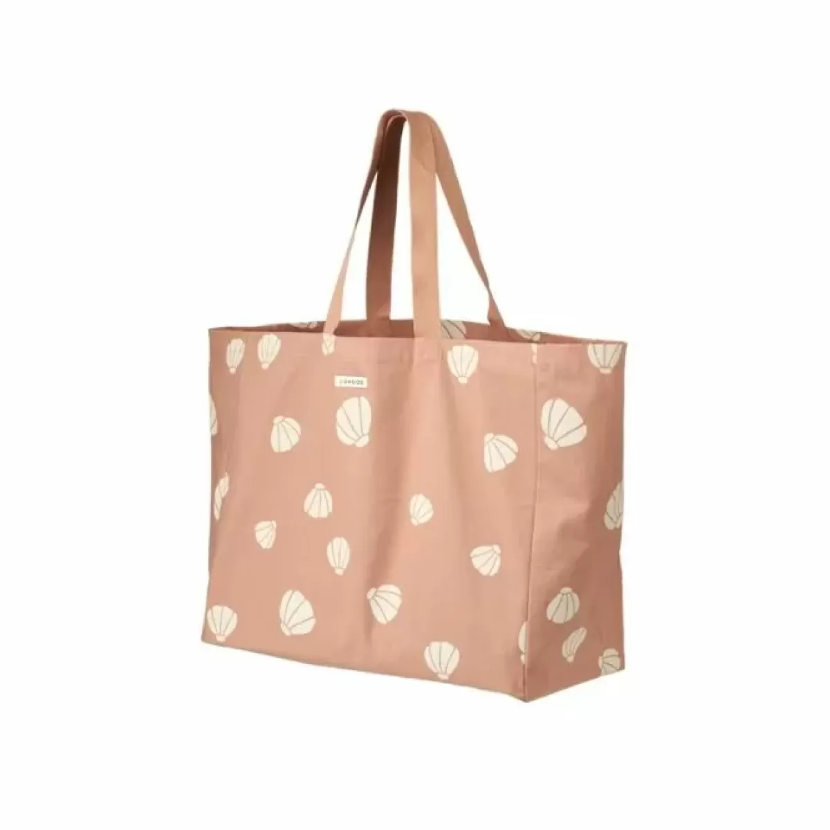 Tassen & Toilettassen-Liewood Maxi Tote Bag Shell/Pale Tuscany - Biologisch Katoen