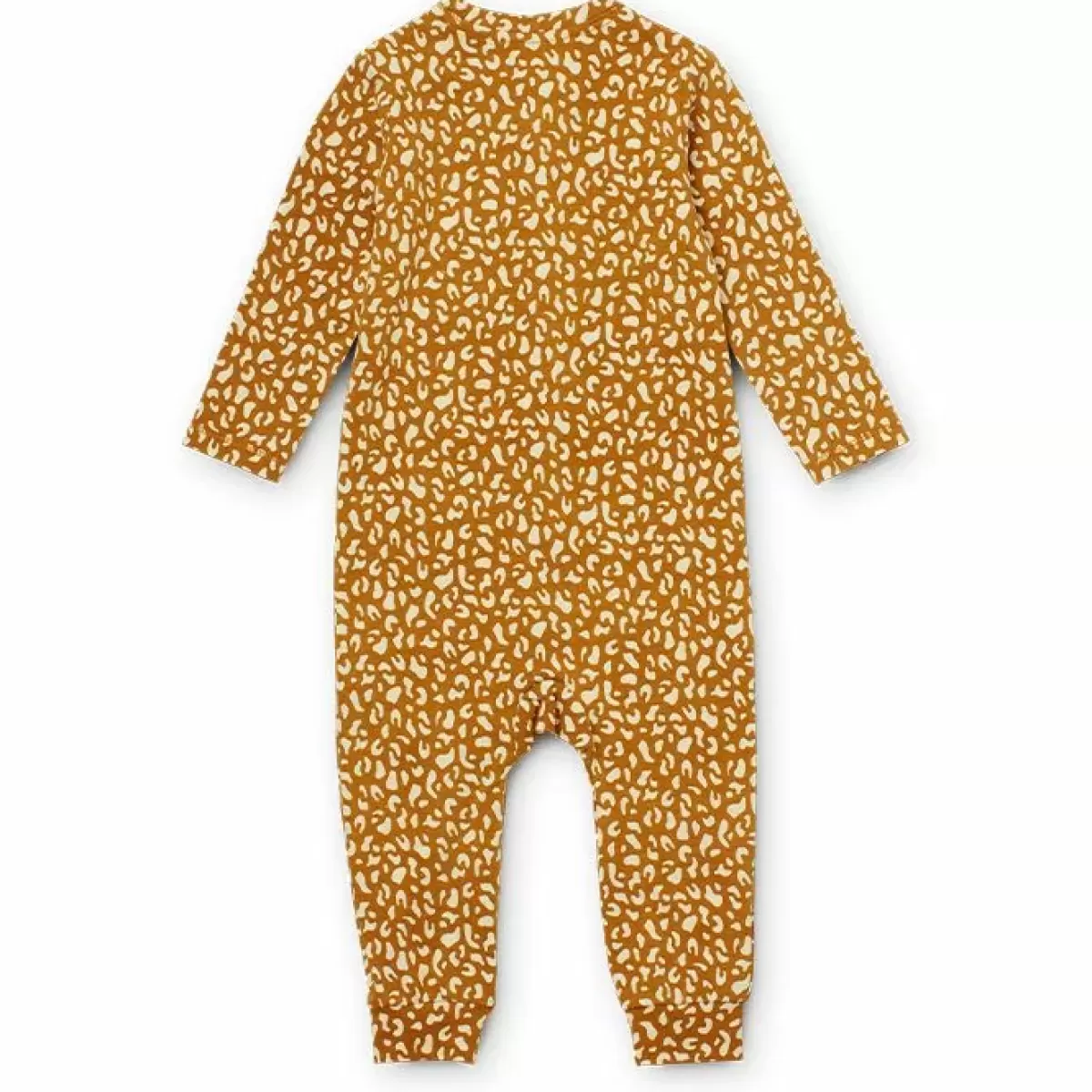 Pyjama'S & Ondergoed-Liewood Pyjama Jumpsuit Birk Mini Leo/Golden Caramel