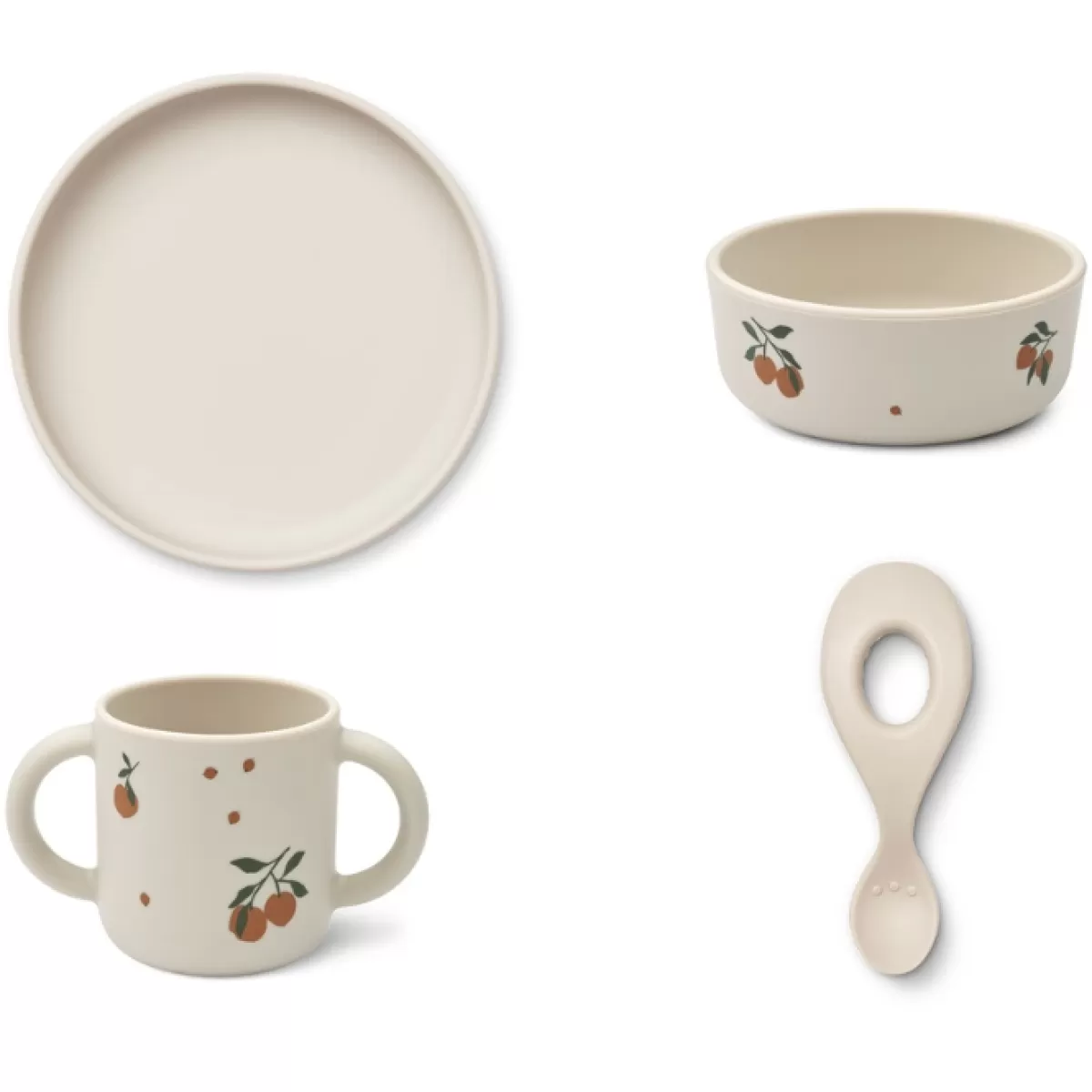 Kinderservies Sets-Liewood Serviesset Vivi Peach / Sandy