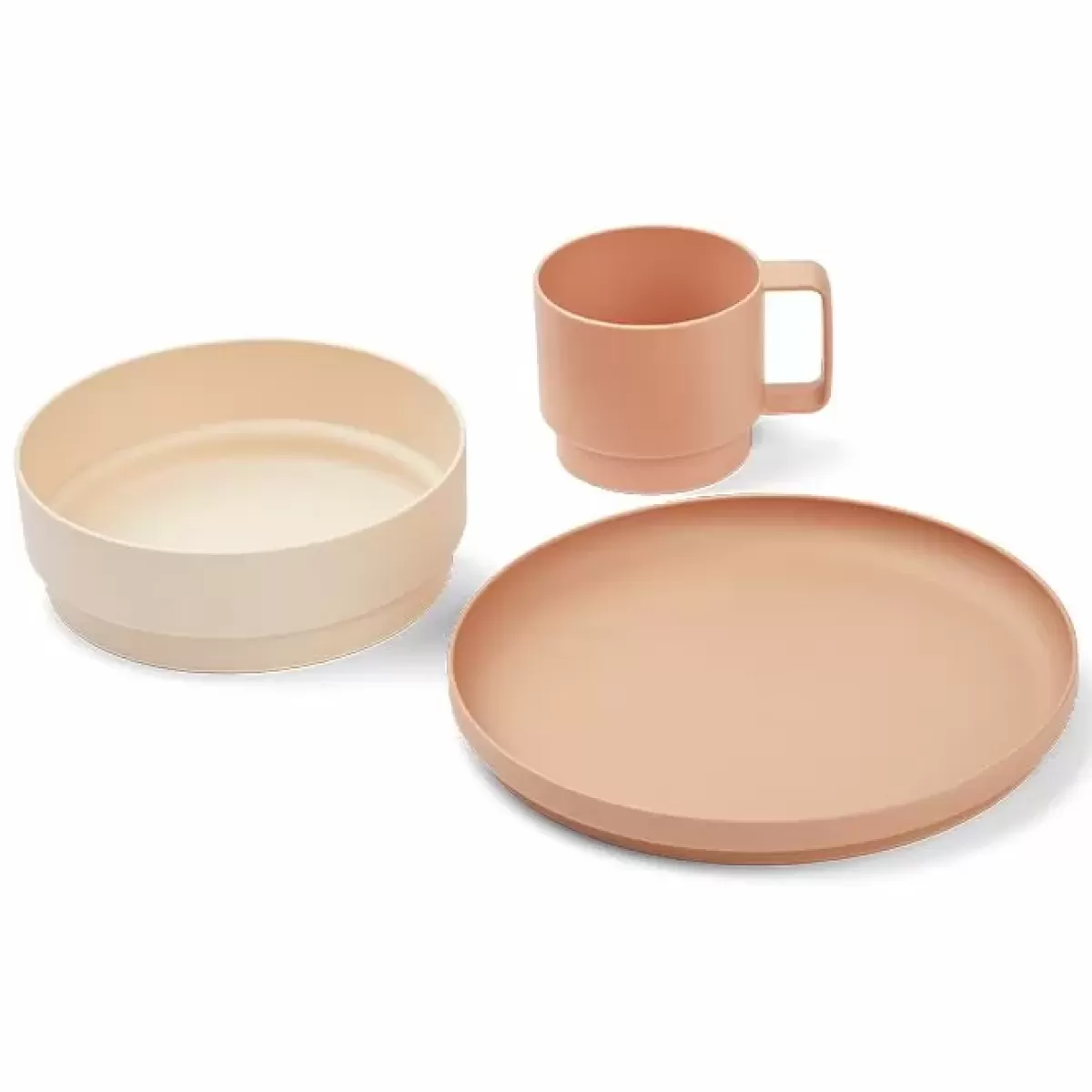 Kinderservies Sets-Liewood Serviesset Walt Rose Mix