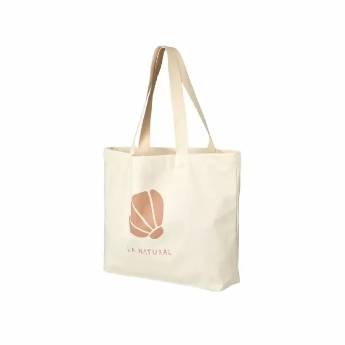 Tassen & Toilettassen-Liewood Tote Bag La Natural/Sea Shell - Biologisch Katoen