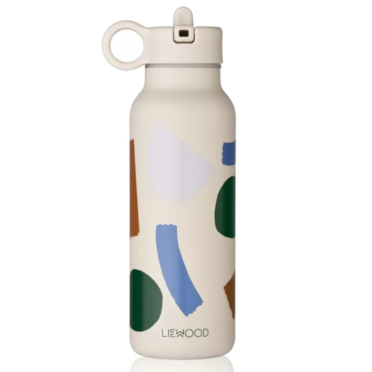 Drinkflessen-Liewood Waterfles Falk Paint Stroke Sandy (350 Ml)