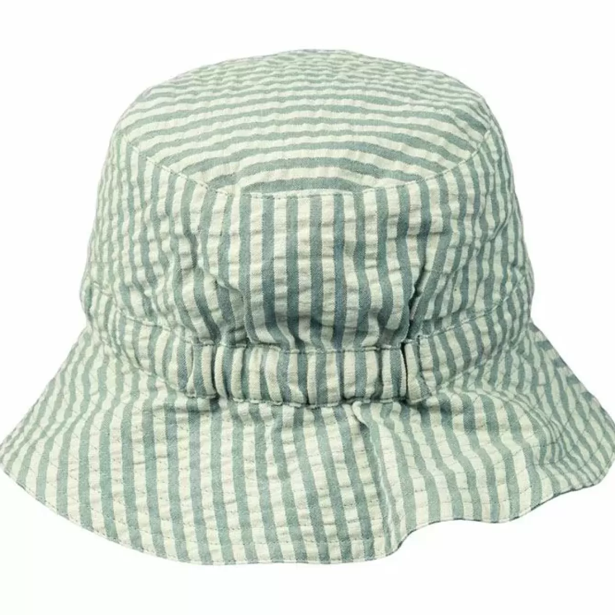 Petten & Zonnehoedjes-Liewood Zonnehoedje Sander Stripe Peppermint/Sandy