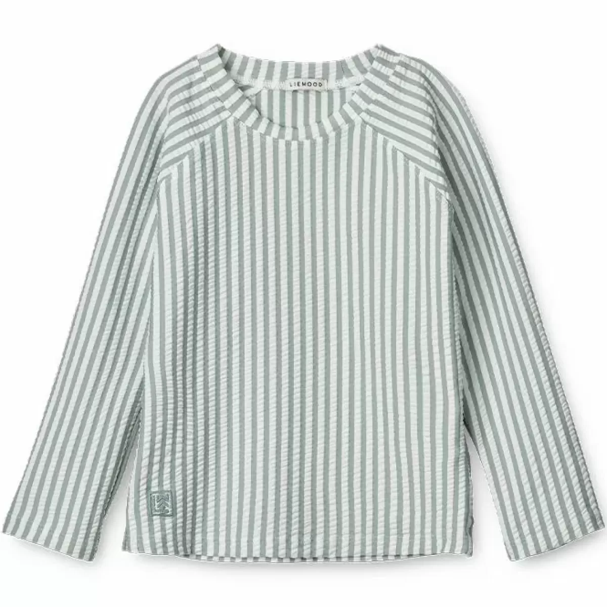 Zomer Musthaves-Liewood Zwemshirt Lange Mouw Noah Stripe Sea Blue