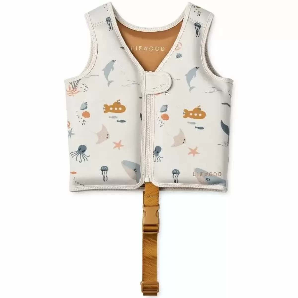 Zwemkleding-Liewood Zwemvest Dove Sea Creature Sandy