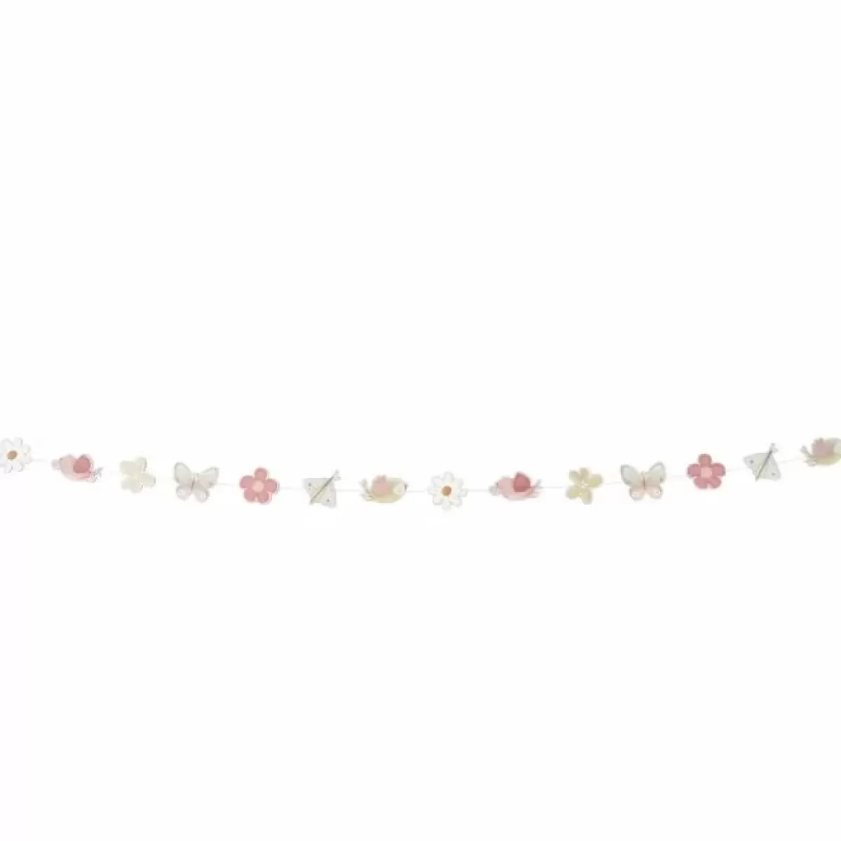 Muurdecoratie-Little Dutch Decoratieslinger Flowers & Butterflies