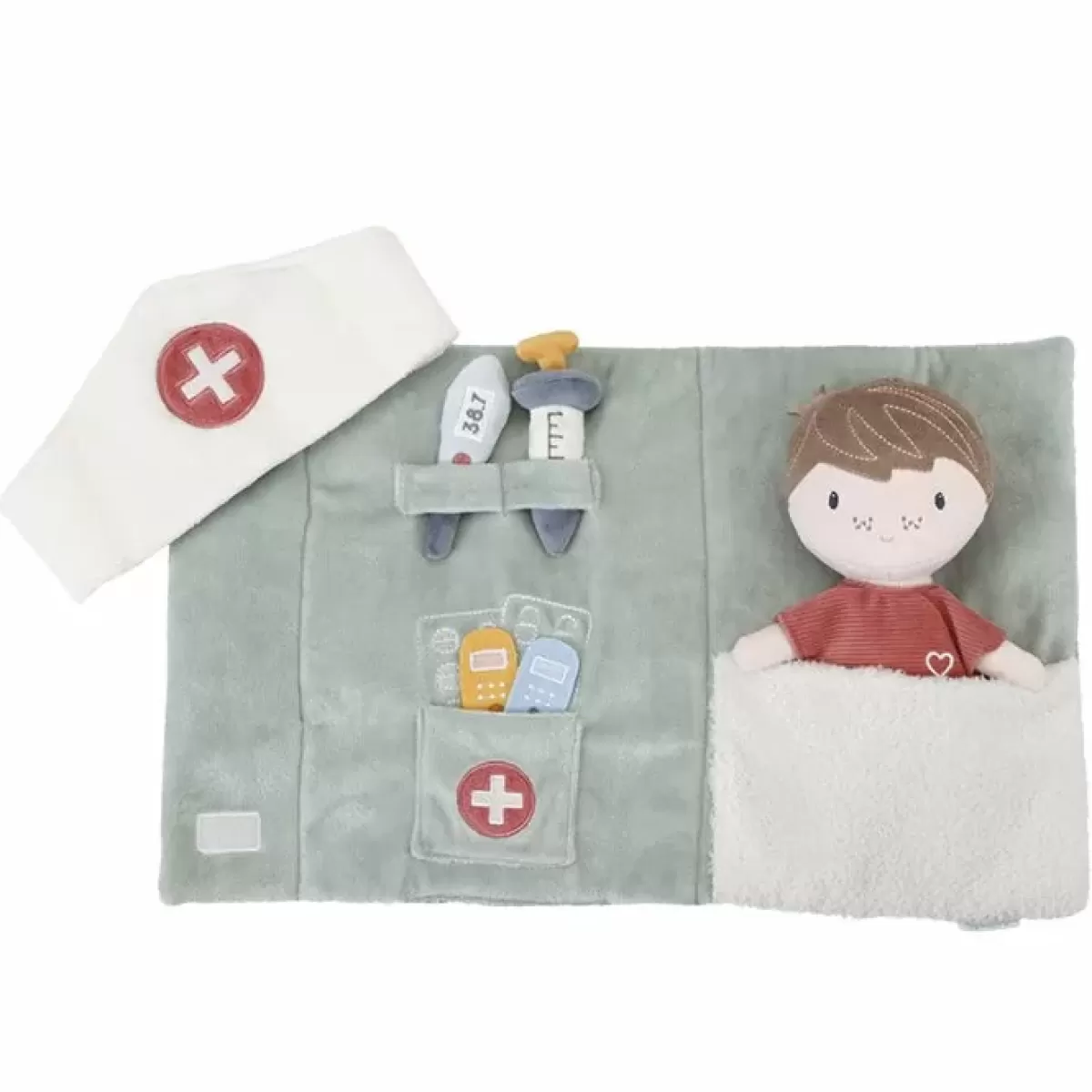 Poppen & Accessoires-Little Dutch Dokters Pop Set