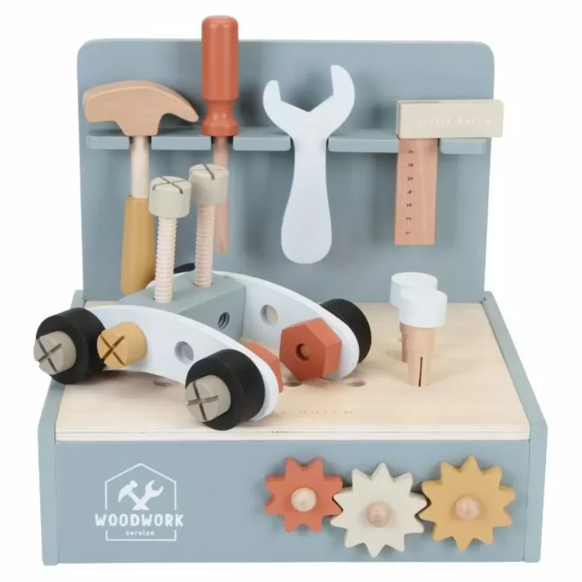 Rollenspellen-Little Dutch Houten Mini Werkbank