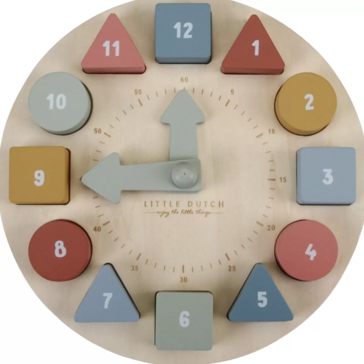 Houten Speelgoed-Little Dutch Puzzelklok