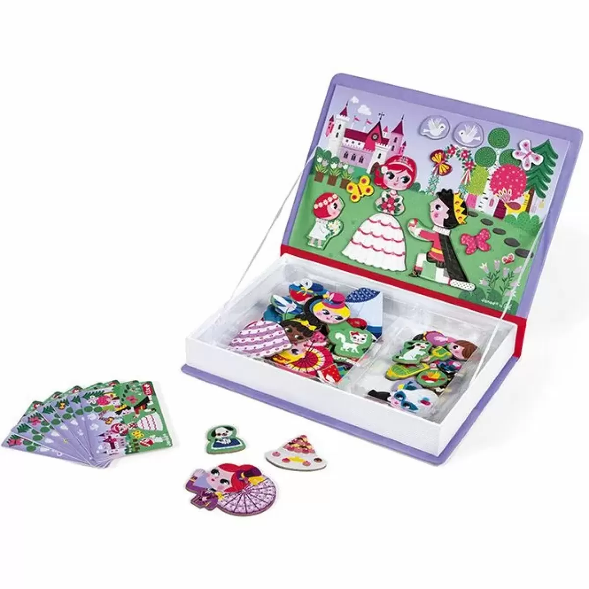 Spelletjes-Janod Magnetibook Prinsessen