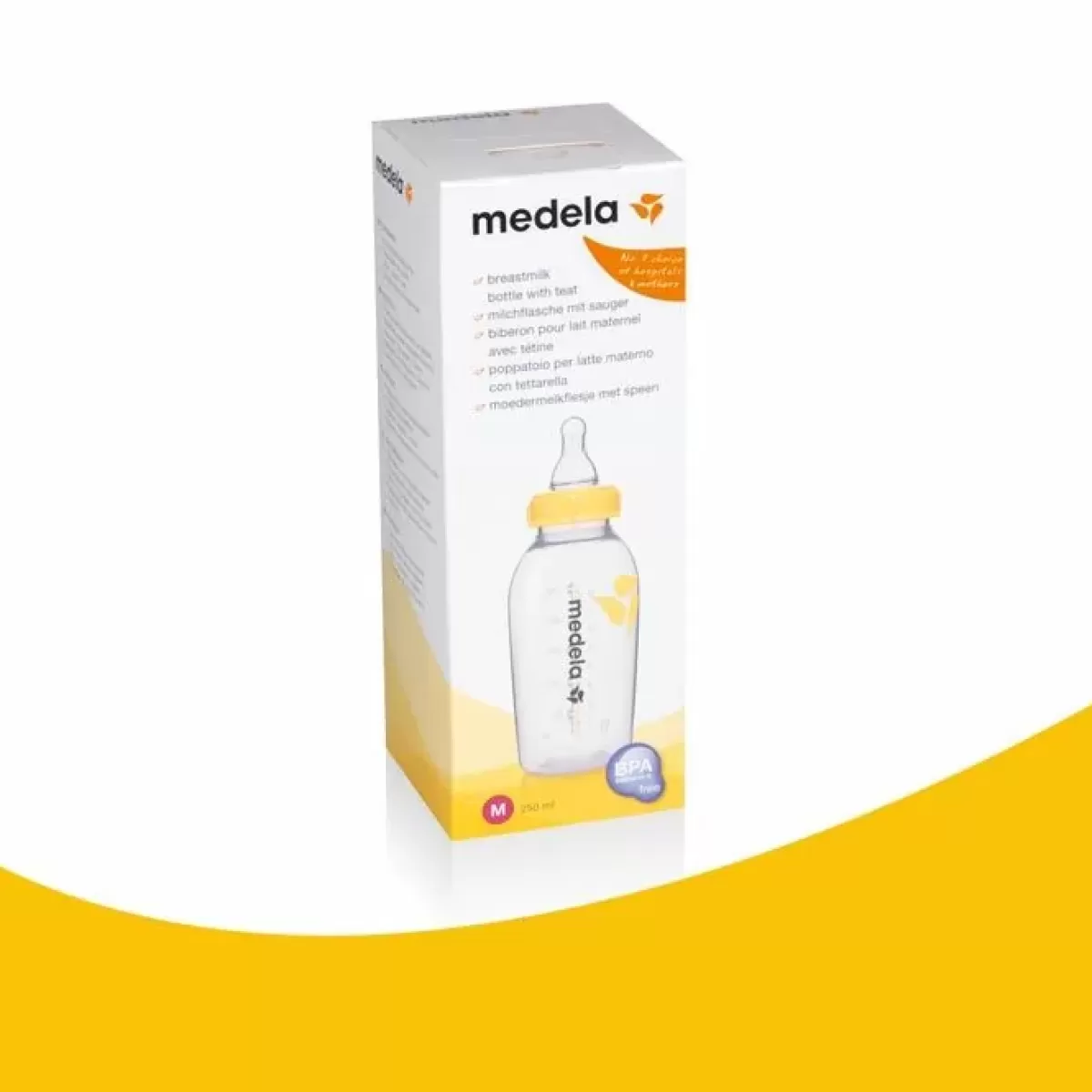 Borstvoeding Musthaves-Medela Moedermelkflesje 250Ml Met Medium Flow Speen