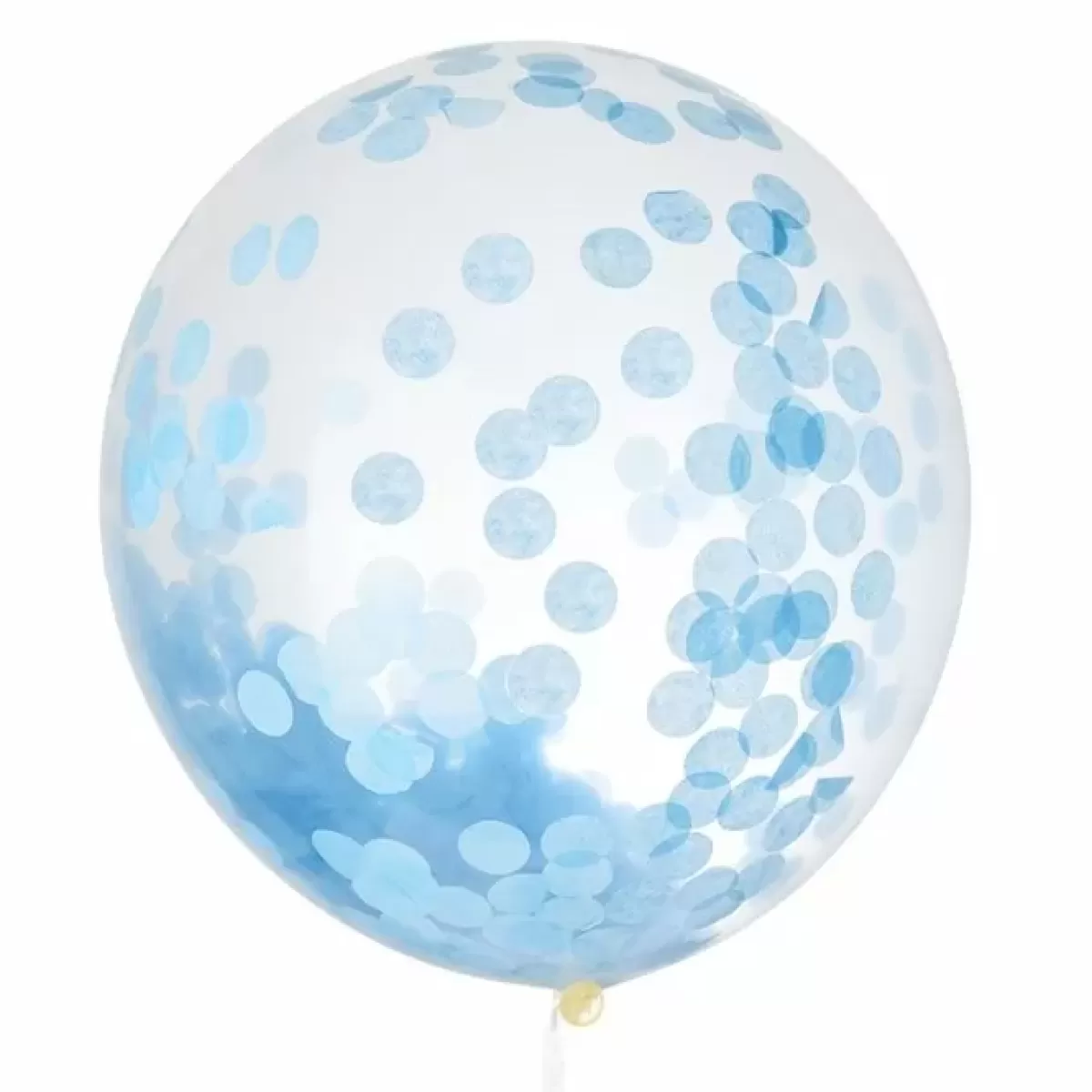 Boy Of Girl-House of Gia Mega Confetti Ballon Blauw 60Cm