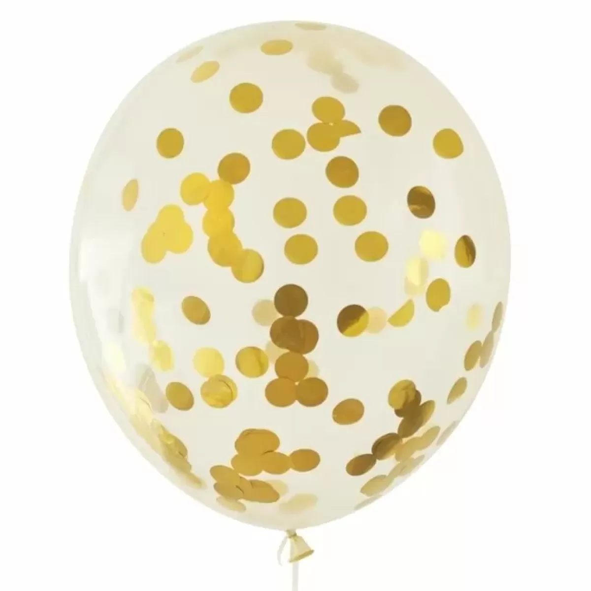 Boy Of Girl-House of Gia Mega Confetti Ballon Goud 60Cm