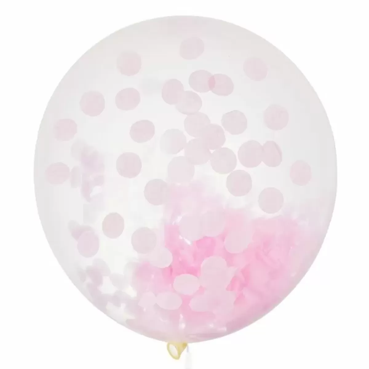 Boy Of Girl-House of Gia Mega Confetti Ballon Roze 60Cm