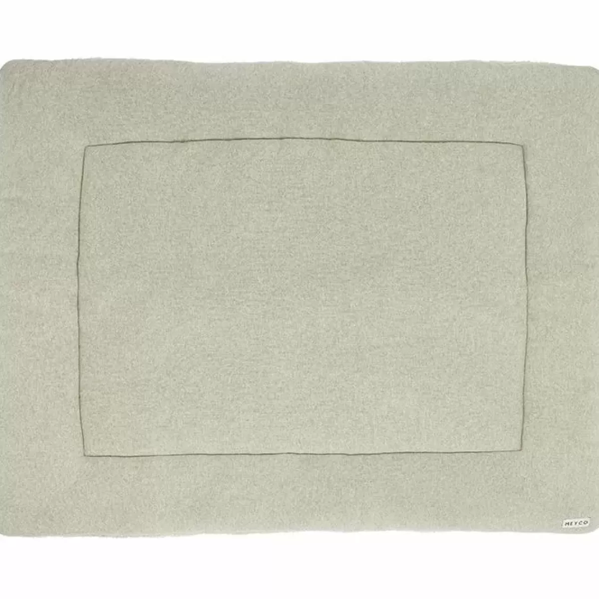 Speelkleden-Meyco Boxkleed Knit Basic Sand Melange 77X97Cm