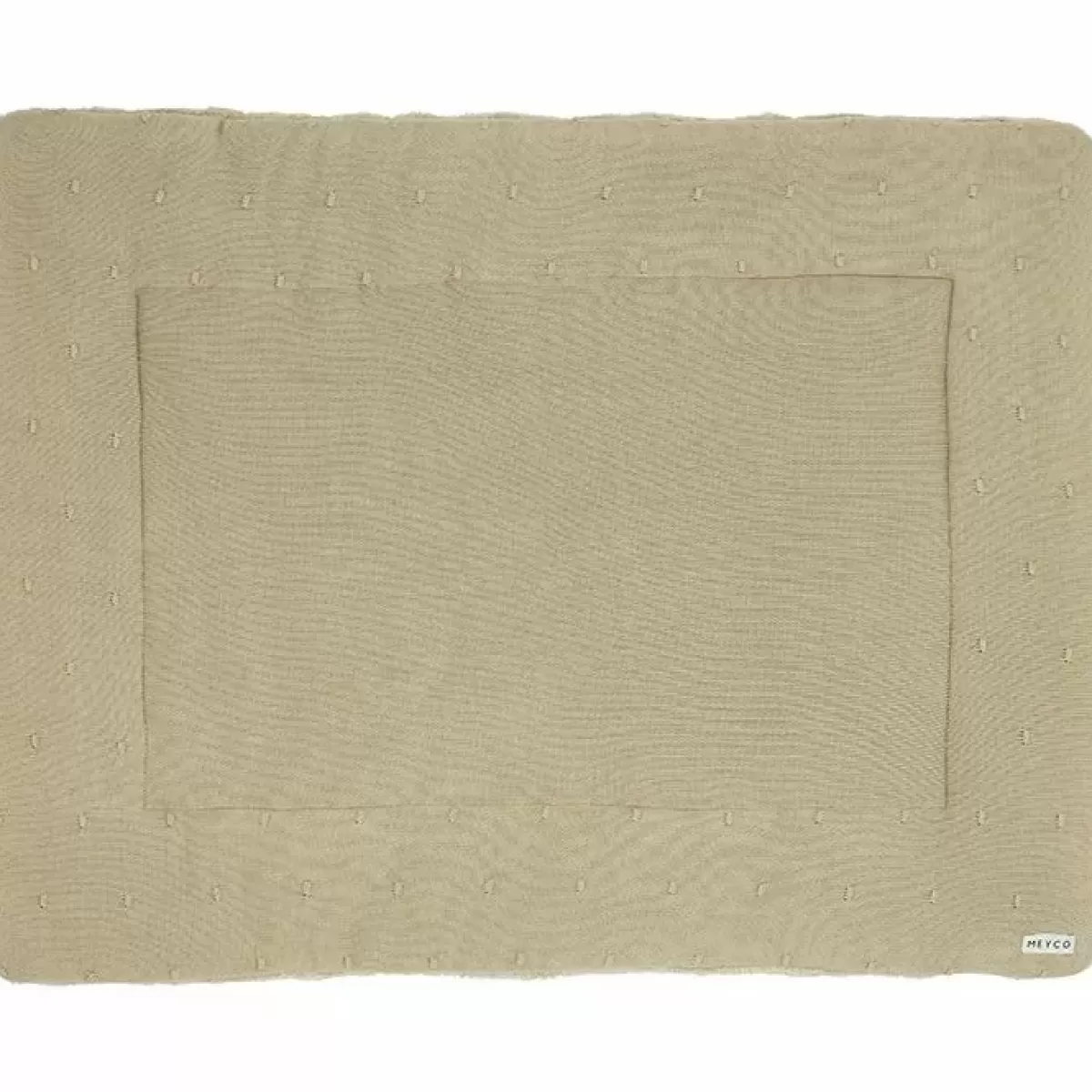 Speelkleden-Meyco Boxkleed Mini Knots Sand 77X97Cm