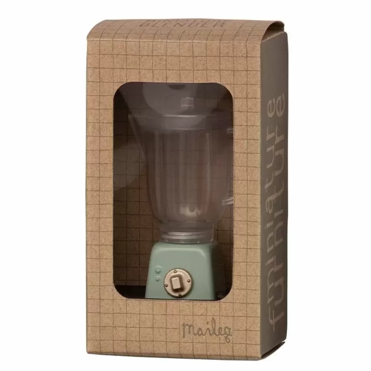 Poppenhuizen & Toebehoren-Maileg Miniatuur Blender Mint