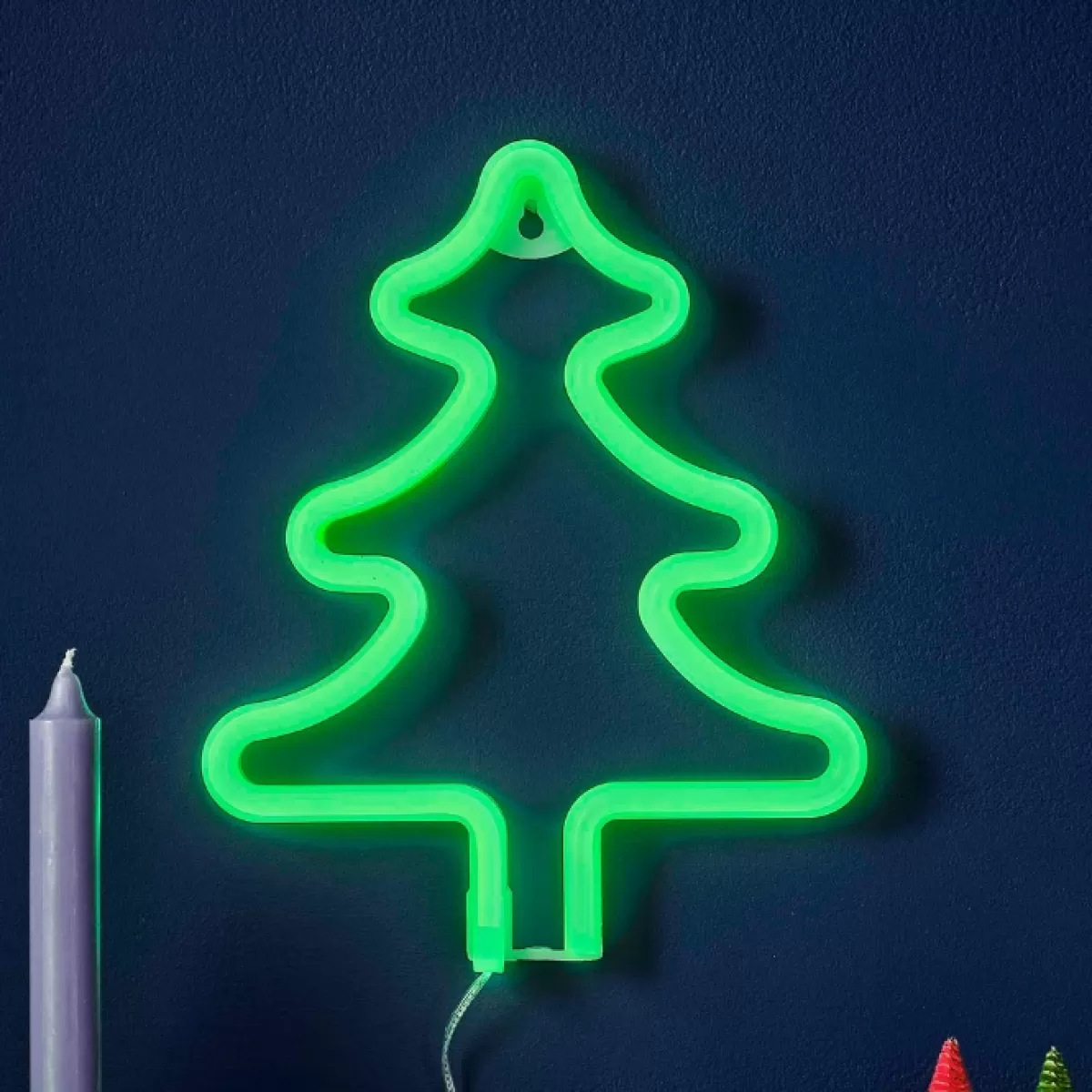 Lampen-Ginger Ray Neonlamp Kerstboom Merry And Bright