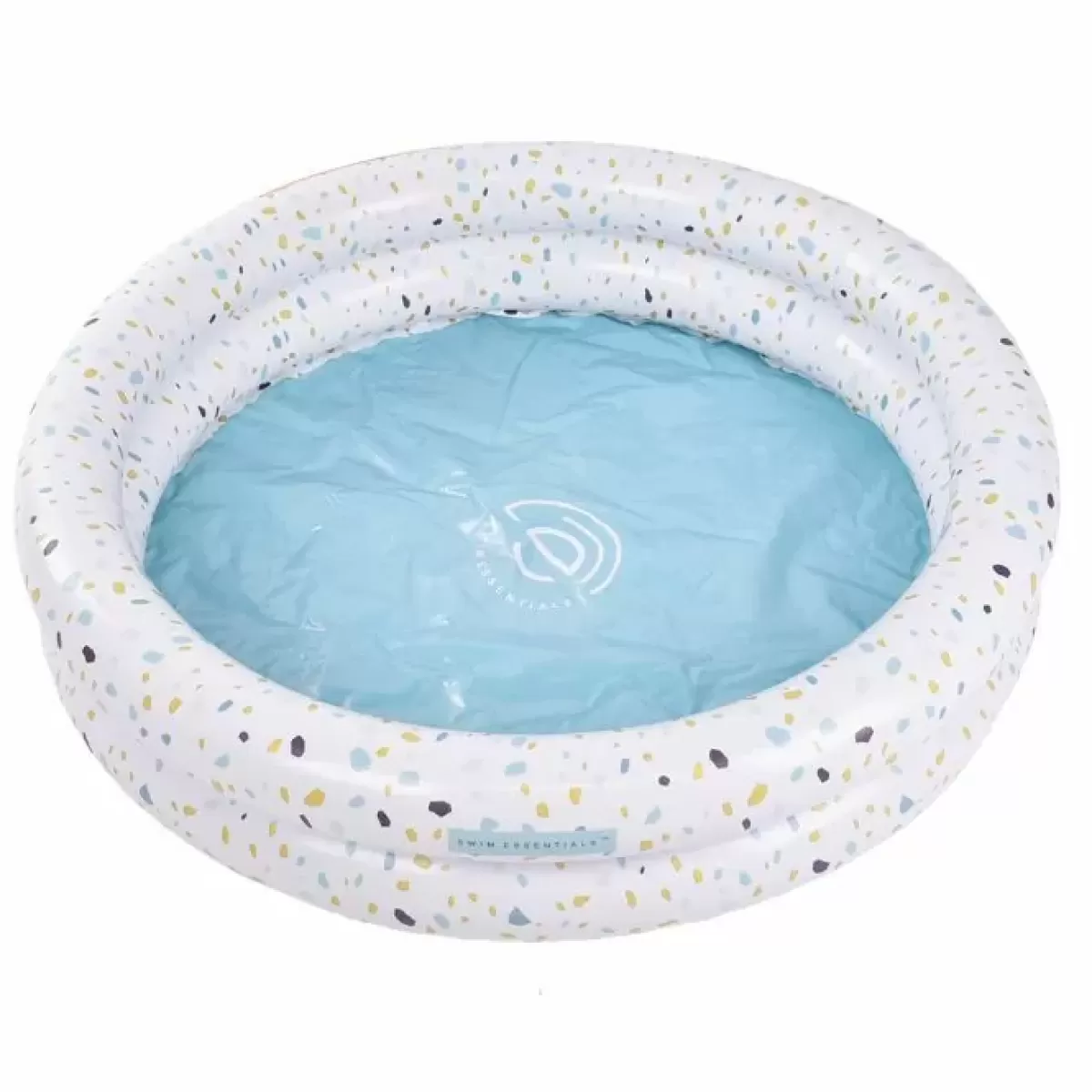 Buitenspeelgoed-Swim Essentials Opblaaszwembad White Terrazzo Mint (100Cm)