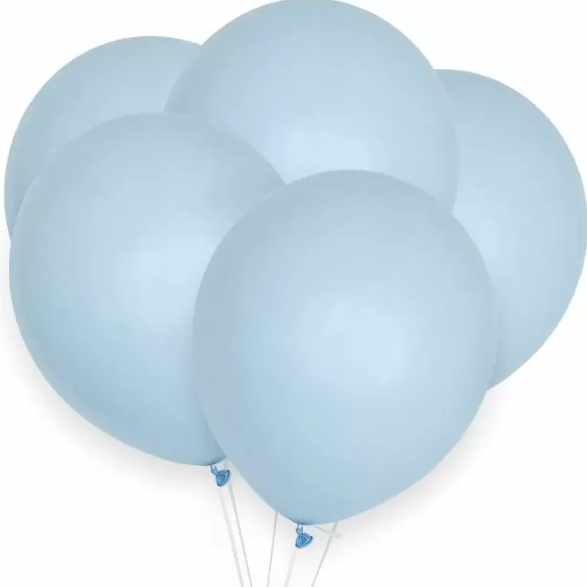 Floral Baby-House of Gia Pastel Ballonnen Blauw (10St)