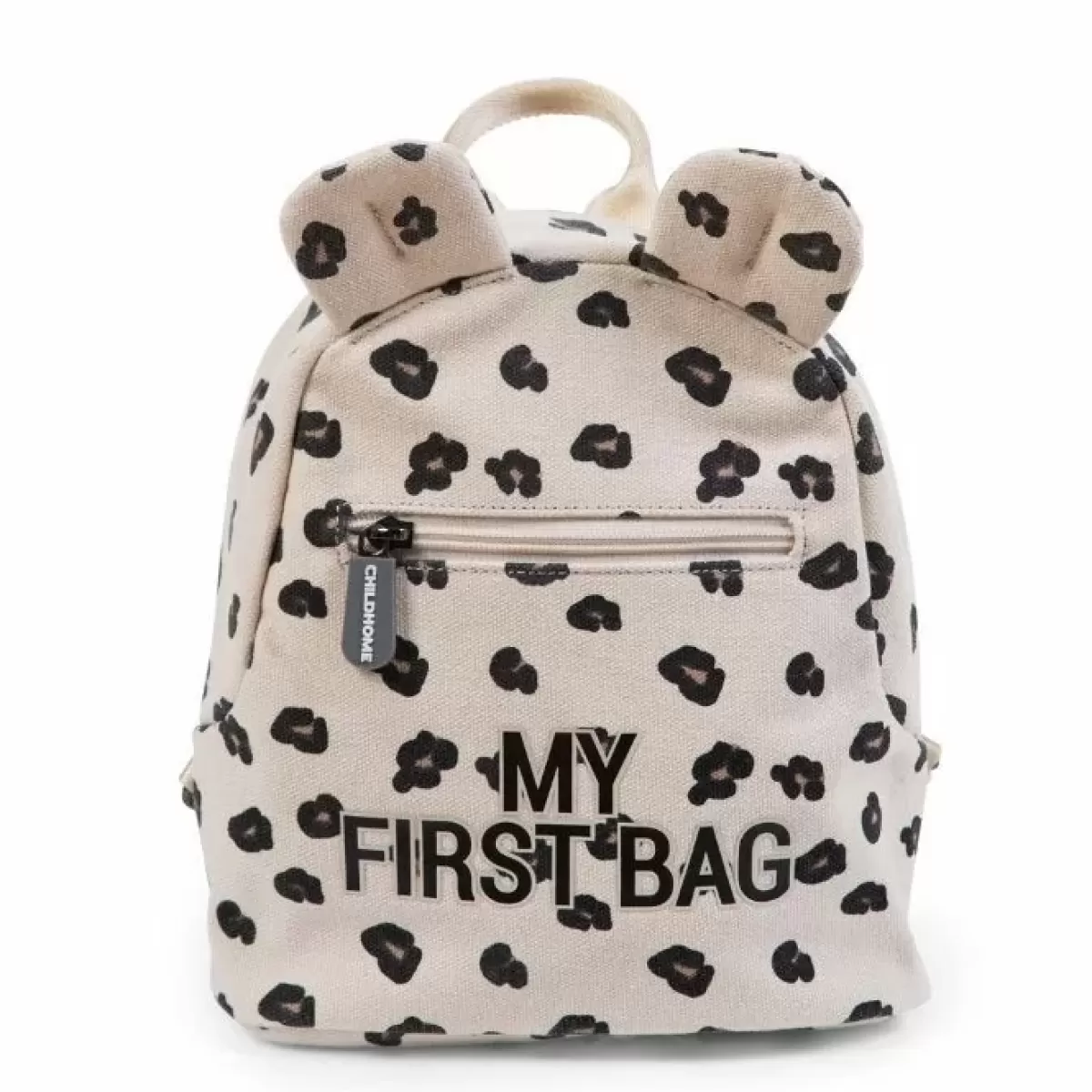 Kinderrugzakken-Childhome Rugzak My First Bag Leopard