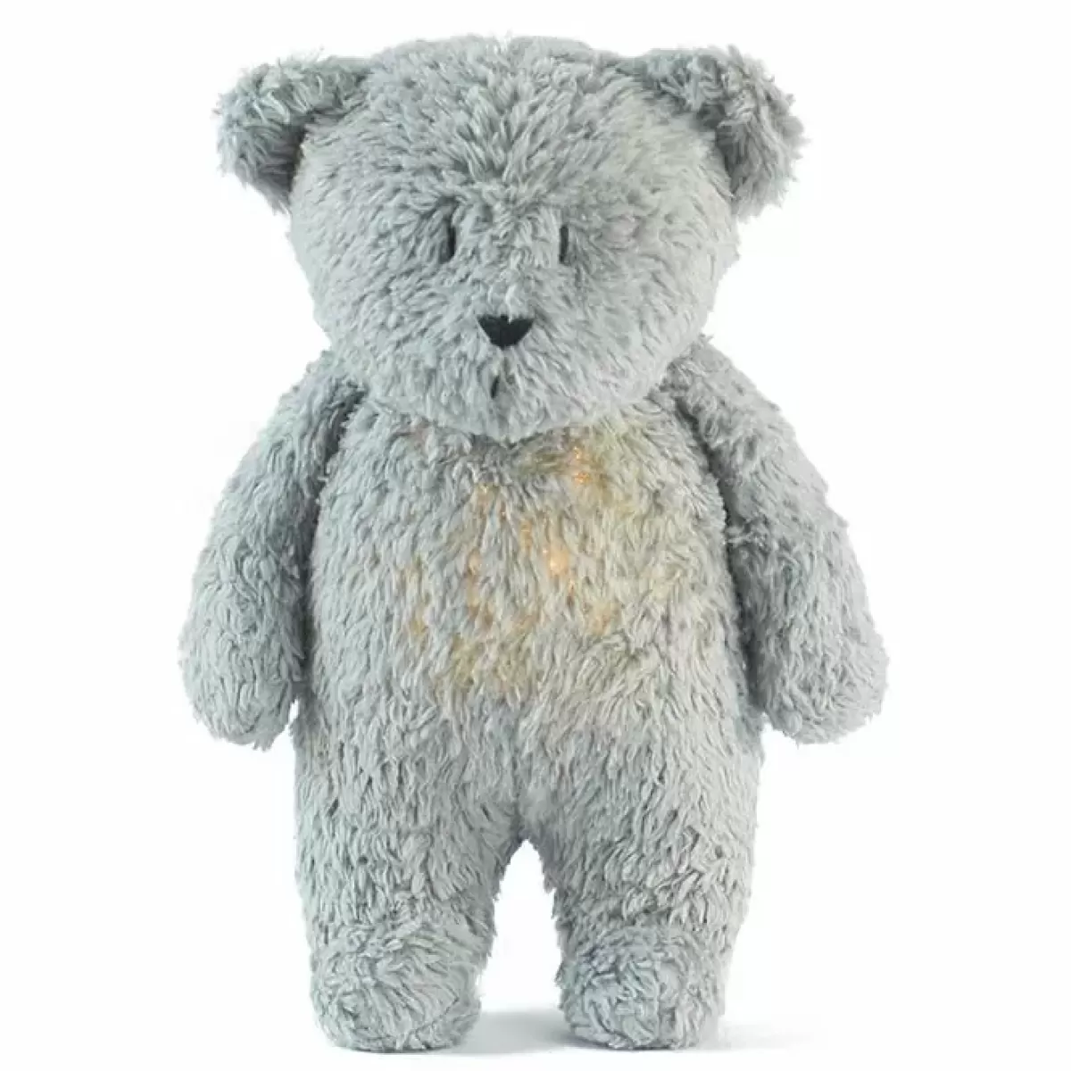 Knuffels-Moonie Slaapknuffel Humming Bear Mineral Grey