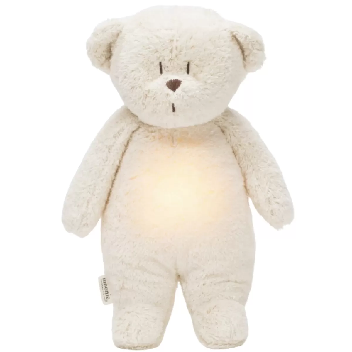 Babyspeelgoed-Moonie Slaapknuffel Humming Bear Polar