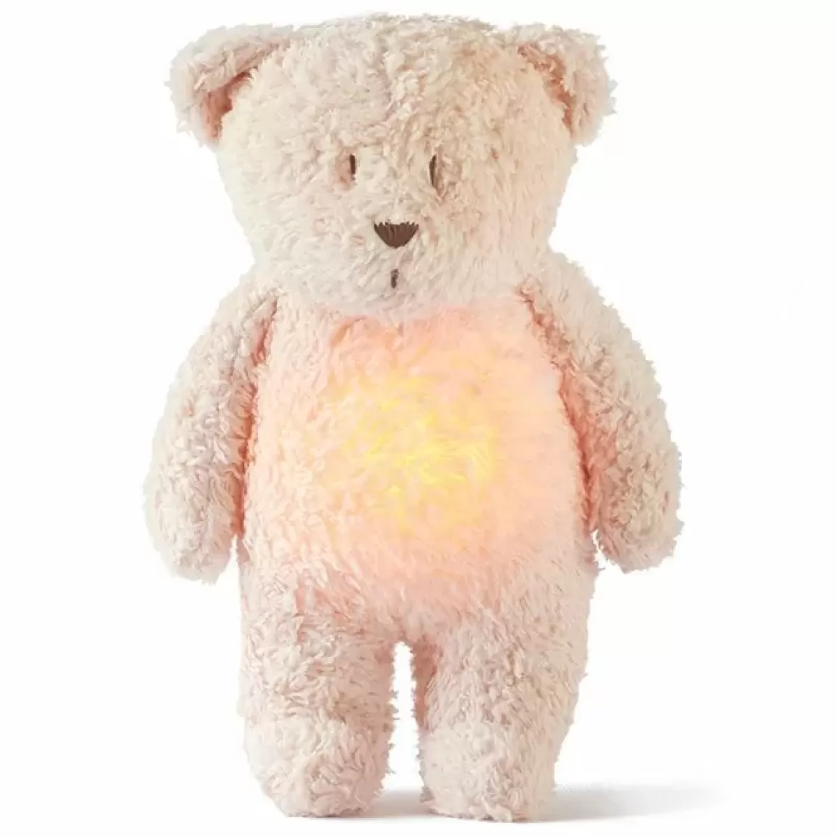 Babyspeelgoed-Moonie Slaapknuffel Humming Bear Rose