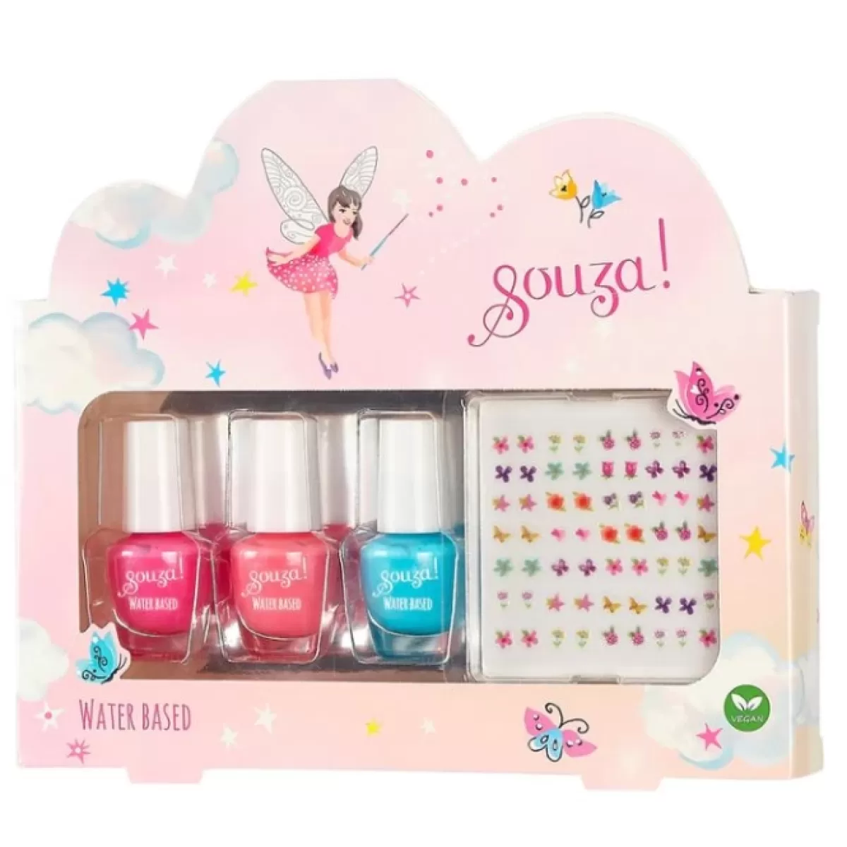 Verkleedkleding Meisjes-Souza Kindernagellak En Nagelstickers Elf