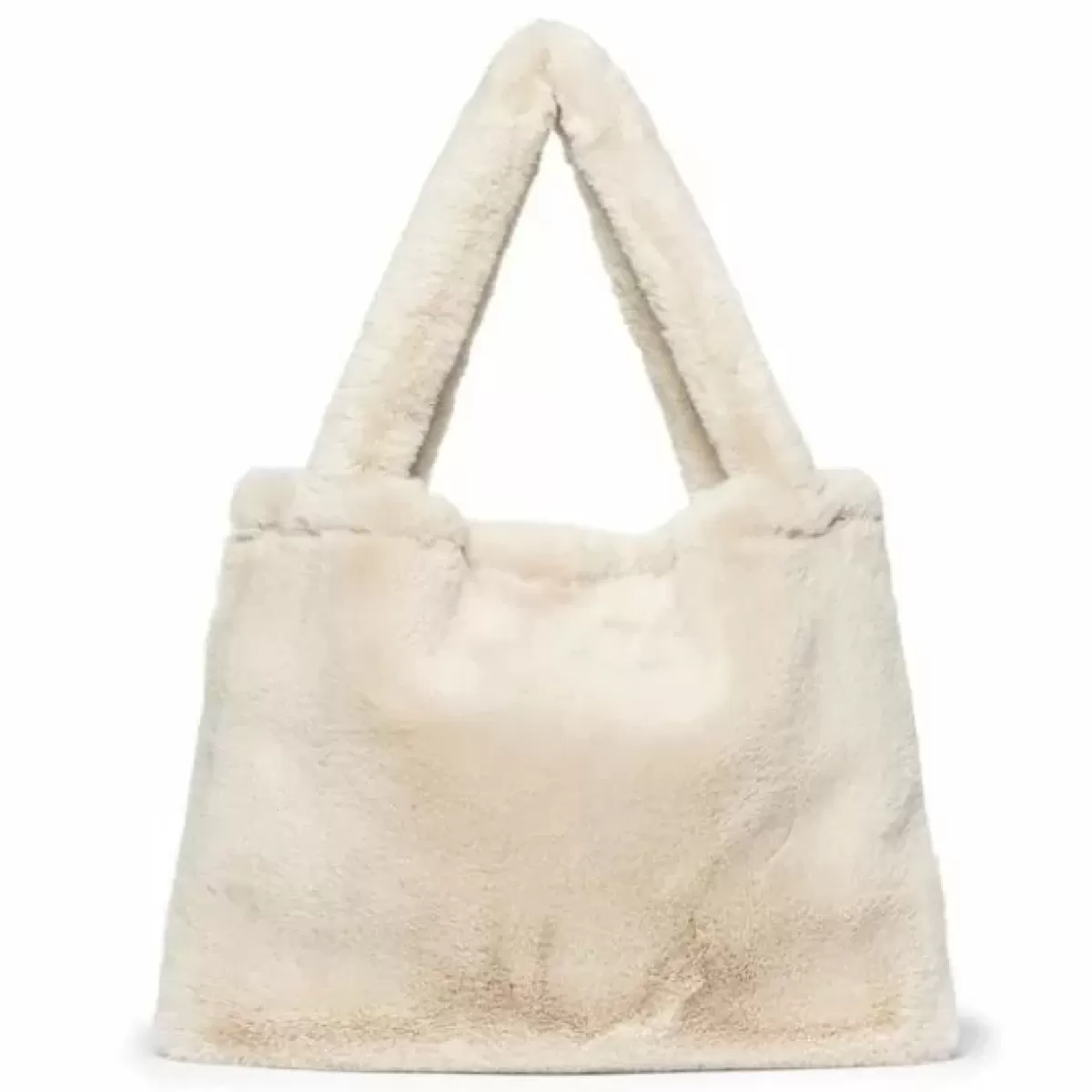 Luiertassen-Studio Noos Mom Bag Neutral Faux Fur