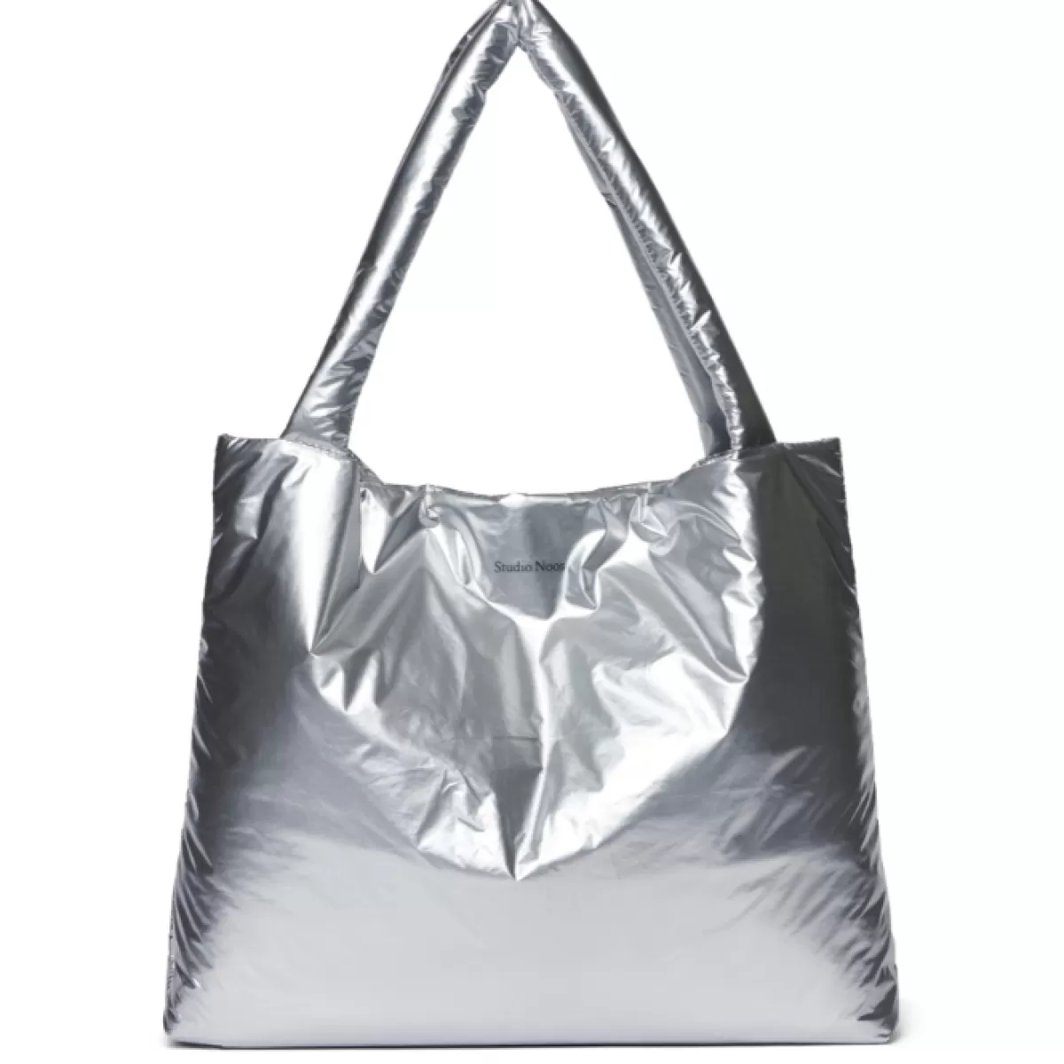 Luiertassen-Studio Noos Mom Bag Silver Puffy