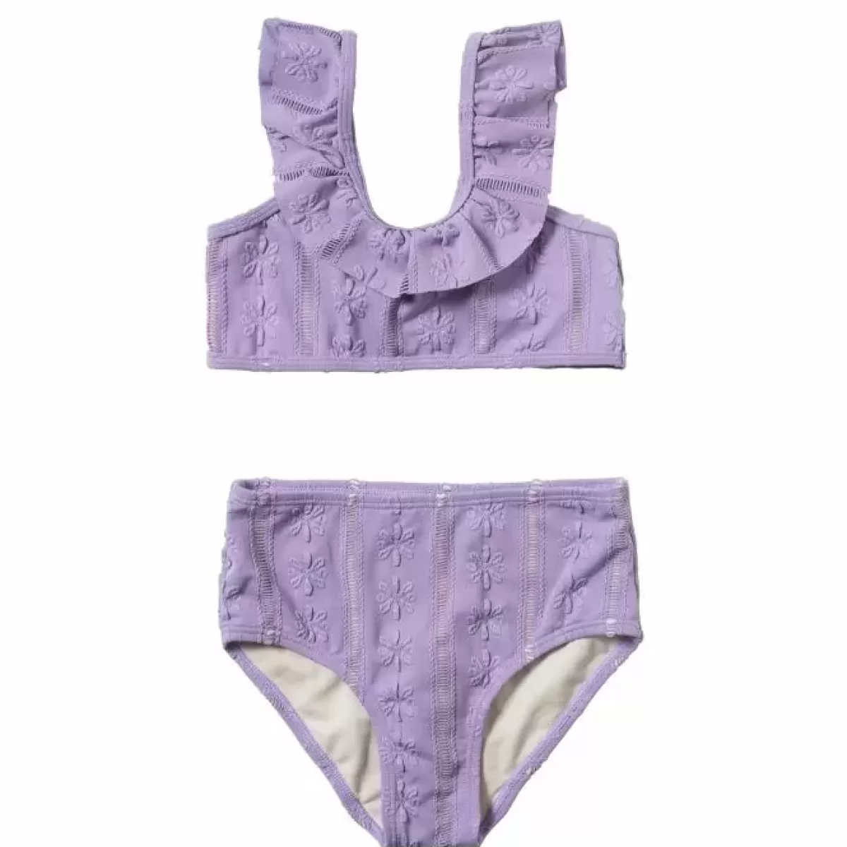 Zwemkleding-Salted Stories Suus Bikini Anglaise Bright Lilac Maat 98/104 |