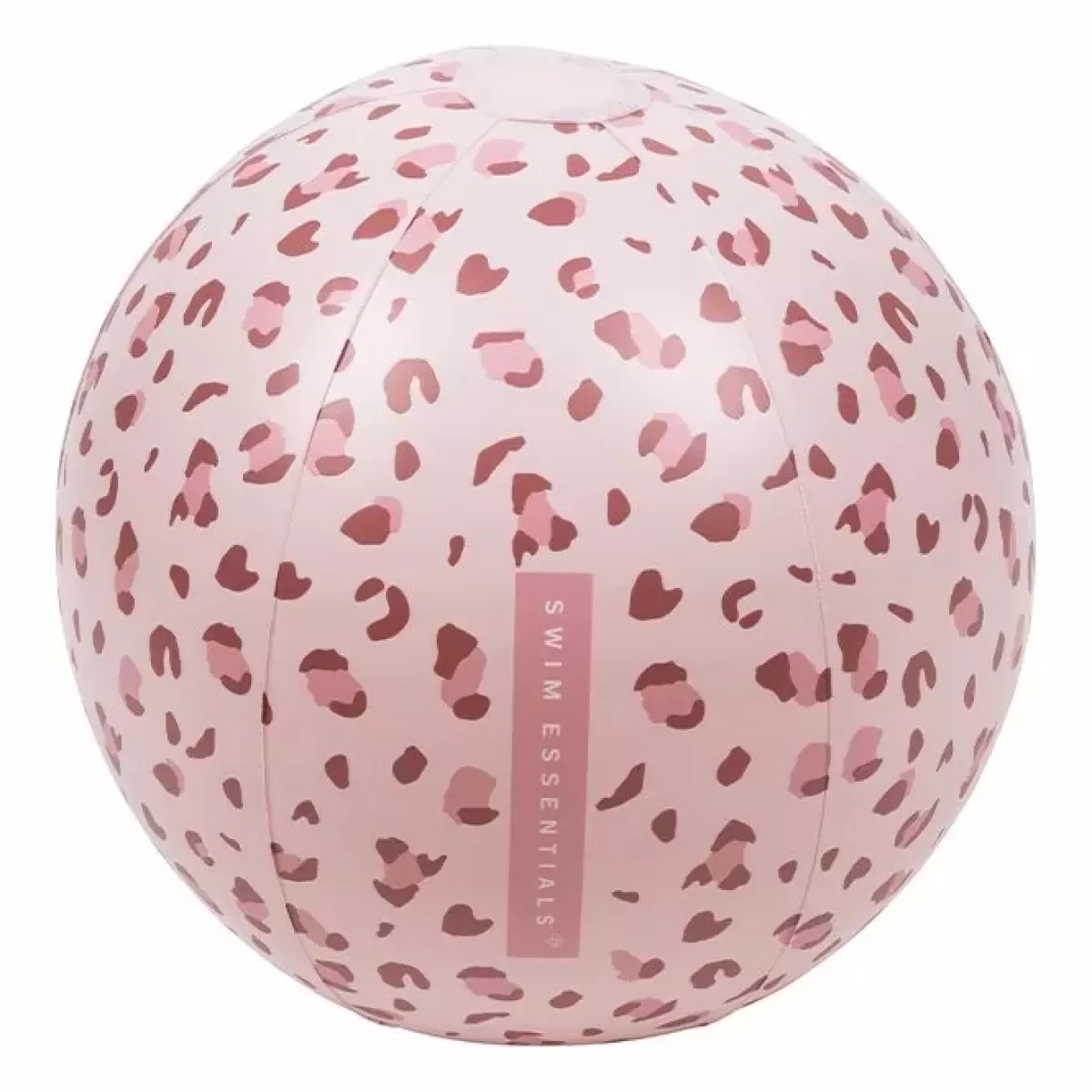 Buitenspeelgoed-Swim Essentials Opblaasbare Strandbal Old Pink Leopard