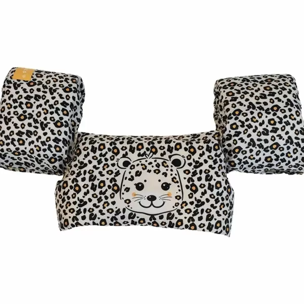 Buitenspeelgoed-Swim Essentials Zwemvest Puddle Leopard Beige (2-6 Jaar)