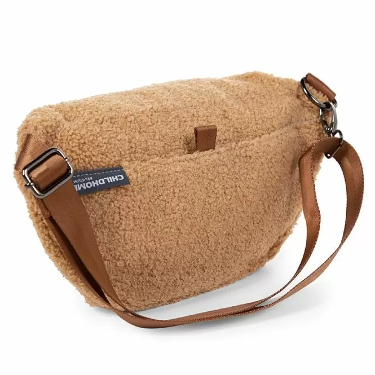 Luiertassen-Childhome Tasje On The Go Teddy Beige