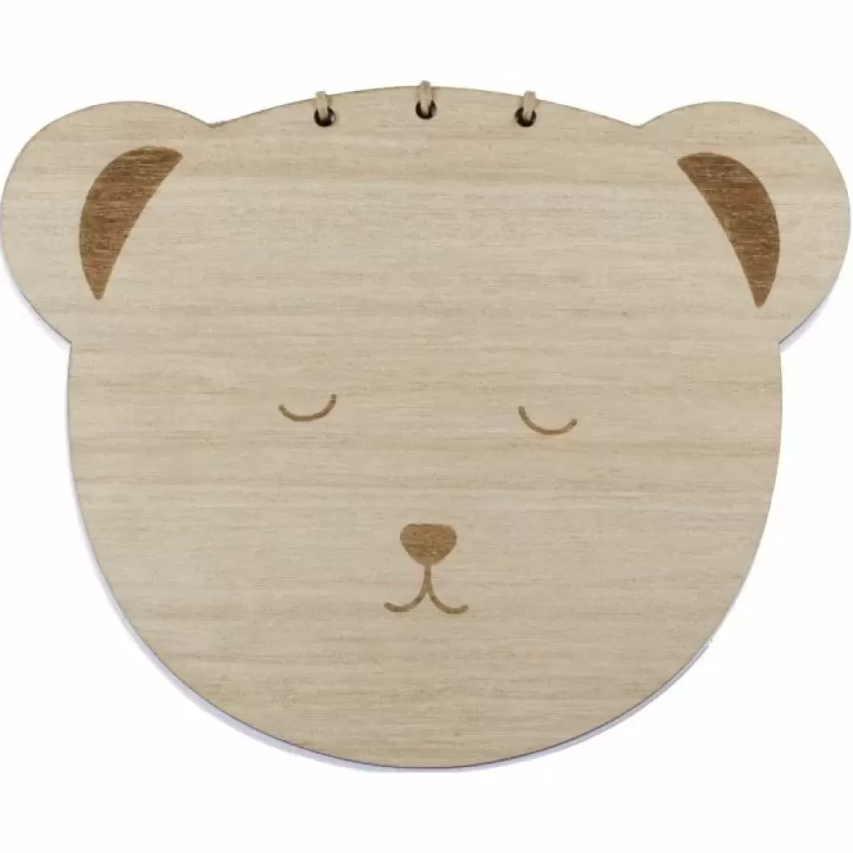 Teddy Bear-Ginger Ray Teddy Bear Gastenboek Van - Hout & Hartelijk