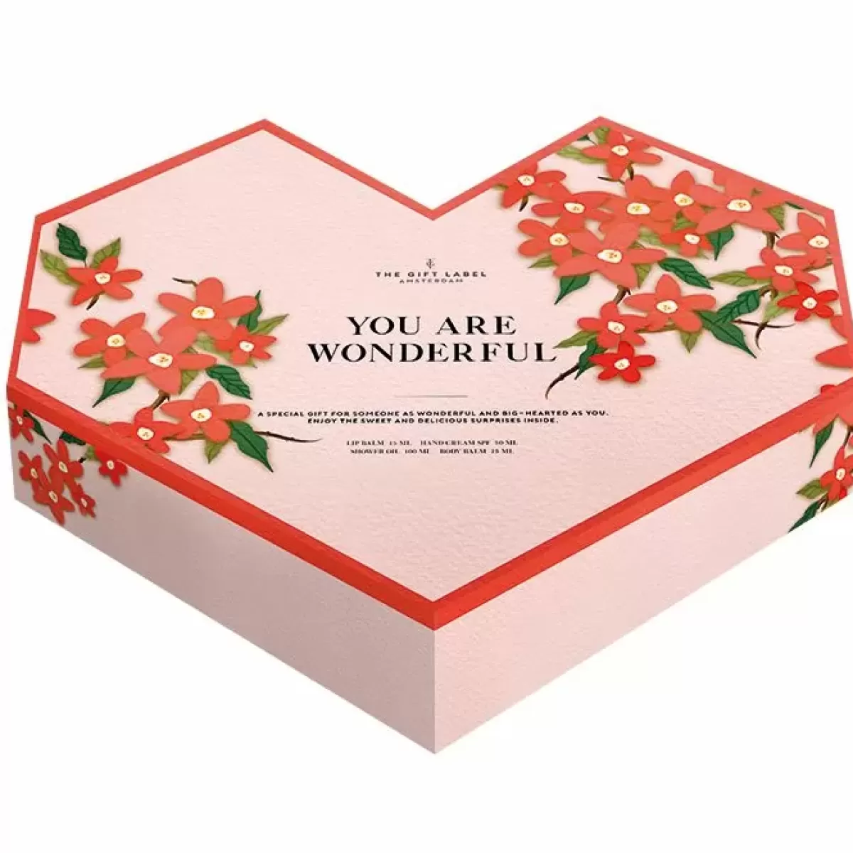 Verzorgingsproducten-The Gift Label Heart Giftbox You Are Wonderful