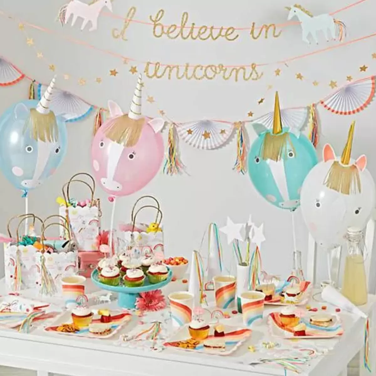 Bakbenodigdheden-Meri Meri Unicorn Cupcake Set