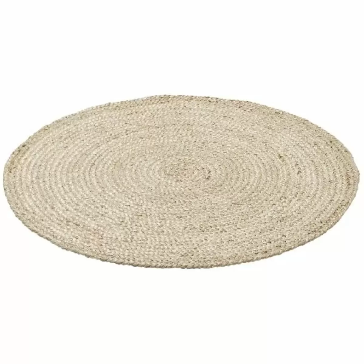 Vloerkleden-Kids Depot Vloerkleed Jute Rond Naturel 110Cm Kidsdepot